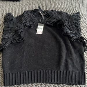 New with tags BCBG short sleeve sweater